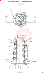 HYDRAULIC SWIVEL 24100J12703F1