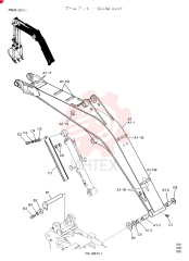 BOOM ASSY PW02B00092F1