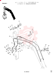 HYD LINES, BOOM (For NIBBLER & BREAKER) PX42H00011F1