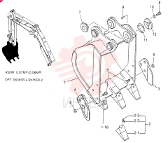 BUCKET ASSY PR61B00023F1