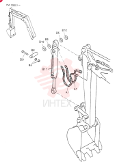 HYD LINES, ARM (For STD) PW43H00001F1