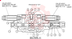 VALVE ASSY(BOOM) PW30V01015F1