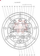 HYDRAULIC MOTOR PW15V00014F1 (1)