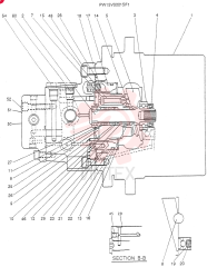 HYDRAULIC MOTOR PW15V00015F1 (2)