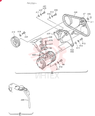COOLER ASSY, Serial Range: PW07001-PW08436 PW20M00004F1 (1)