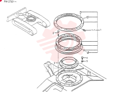 RING ASSY, SLEWING PW40F00001F1