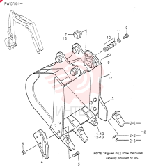 BUCKET ASSY (For REINFORCEMEN18S TOOTH)