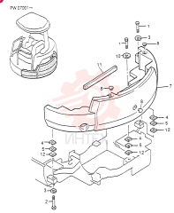 COUNTERWEIGHT INSTAL PW60C00002F1