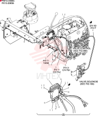 Control Lines, Remote (dozer) PW68H00043F1