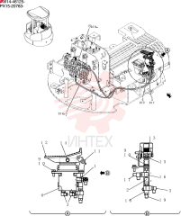 Control Lines, Remote (nibbler & Breaker) PW68H00045F1