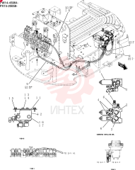 Схема (30SR) - CRAWLER EXCAVATOR - PW14-45964 - (1/03-12/04) PW64H00087F1