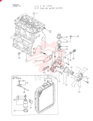 WATER PUMP VV11981042001