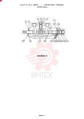 VALVE ASSY (TRAVEL) PX30V01004F1