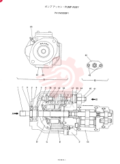 HYDRAULIC PUMP PX10V00008F1 (1)