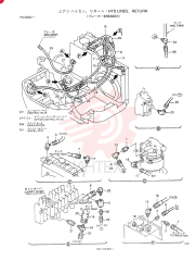 HYD LINES, RETURN (For BREAKER) PX32H00004F2