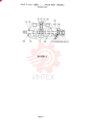 VALVE ASSY (TRAVEL) PX30V01012F1