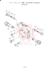 HYDRAULIC MOTOR PX15V01007F1 (1)