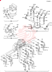 HYD LINES, UPP (For NIBBLER & BREAKER) PX03H00004F4 (3)