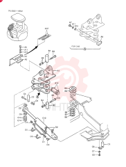 BRACKET ASSY, SWING (CANOPY) PW02B00038F1