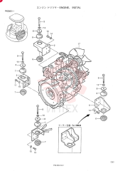 ENGINE INSTAL (For STD) PW02P00006F1