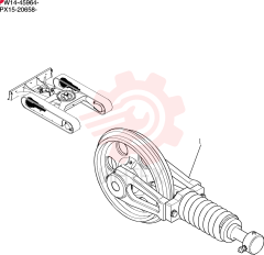 Idler Assy, Crawler PX52D00032F1