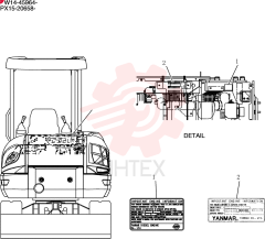 Name Plate Instal PW22T00123F1