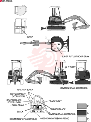 Схема (50SR) - CRAWLER EXCAVATOR - PJ06-08890 - (9/03-12/03)