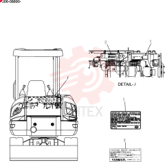 Name Plate Instal PW22T00123F1