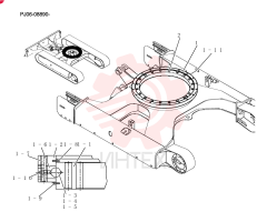 Ring Assy, Slewing PH40F00005F1
