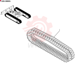 RUBBER TRACK PY61D00014P1