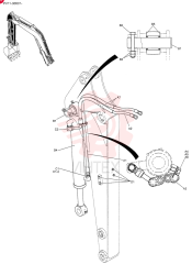 Схема (27SR-3 PV11) - COMPACT EXCAVATOR ASN PV11-30001- (6/04-6/09) PM42H01144D8
