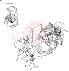 MUFFLER PU12P00016P1