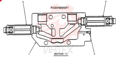 VALVE SECTION PX30V00055F1