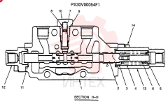 VALVE SECTION PX30V00054F1