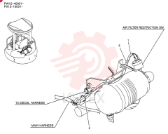 WIRE HARNESS PW11E01044D1