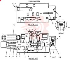 VALVE SECTION PX30V00050F1