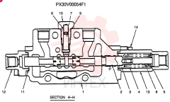 VALVE SECTION PX30V00054F1