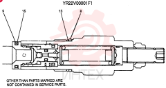 HYDRAULIC VALVE YR22V00001F1