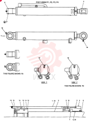 CYLINDER ASSY, BUCKET PX01V00041F1