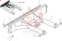Схема (35SR-3 PX13) - COMPACT CRAWLER EXCAVATOR BTW PX13-15001 - PX13-15682 (6/04-12/04) PX51B00081F1