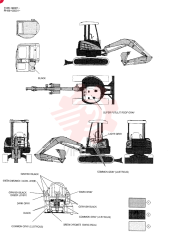 PART: BODY ATTACHMENT, YELLOW, NORMAL DRYING 16KG CAN, SPRAY TYPE:NORMAL DRYING 2421R161D87 300ML