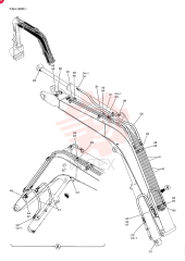 HYD LINES, BOOM PY42H00029F1
