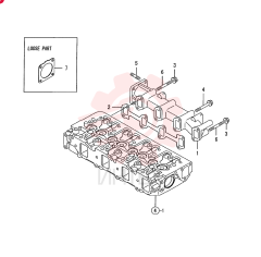 EXHAUST MANIFOLD VV12964013109