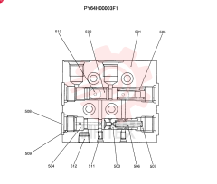 HYDRAULIC VALVE PY64H00003F1