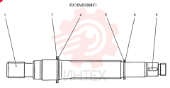 SHAFT PX10V01004S001