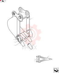 Схема (27SR-5) - COMPACT CRAWLER EXCAVATOR - ASN PV13-33453 (NA) (6/04-12/12) PV61B00081P1