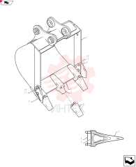 Схема (27SR-5) - COMPACT CRAWLER EXCAVATOR - ASN PV13-33453 (NA) (6/04-12/12) PV61B00078P1