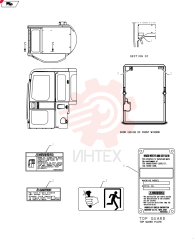 WARNING DECAL PV20T01008P1