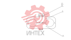 Зажим для трубы 09C1122 000