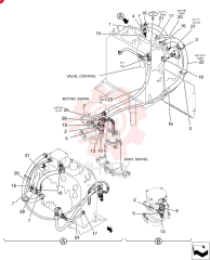 Схема (30SR-5) - COMPACT CRAWLER EXCAVATOR - ASN PW14-46519 (NA) (1/08-12/11) PW32H00014F1